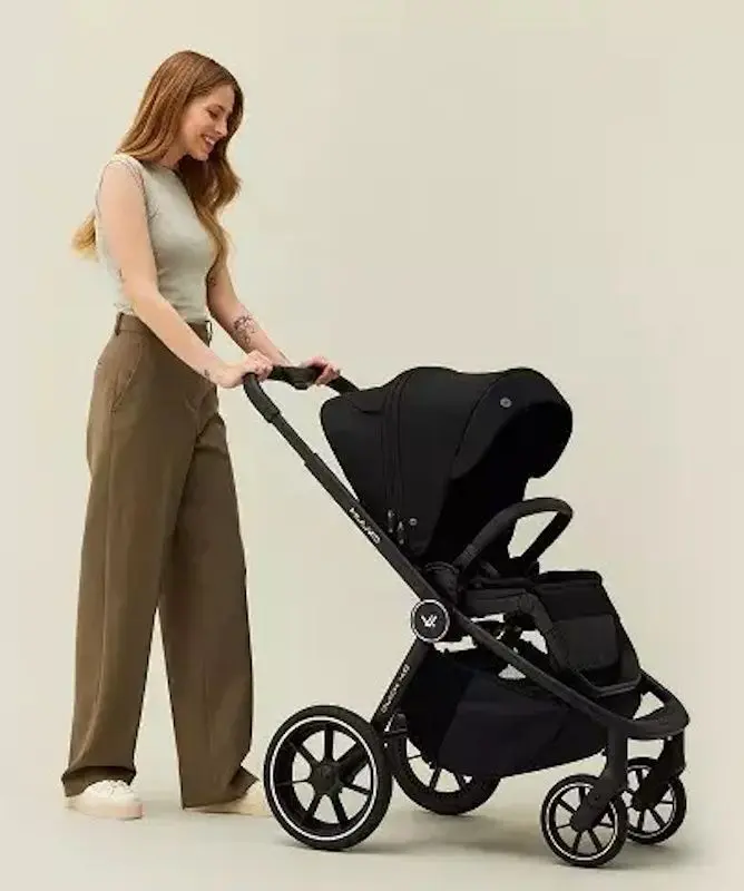 Коляска модульная 2в1 Muuvo Quick 4.0 (Black) - 7