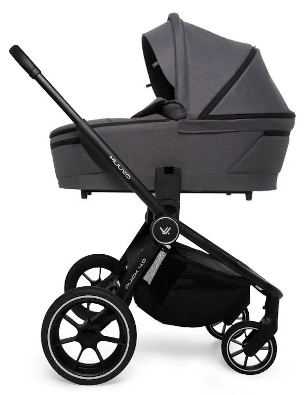 Коляска модульная 2в1 Muuvo Quick 4.0 (Iron Graphite) - 2