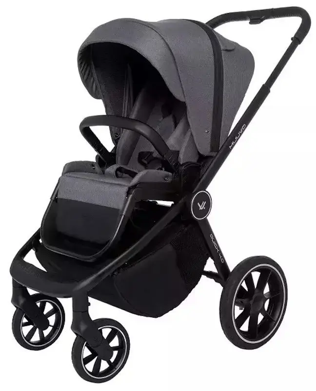 Коляска модульная 2в1 Muuvo Quick 4.0 (Iron Graphite) - 3
