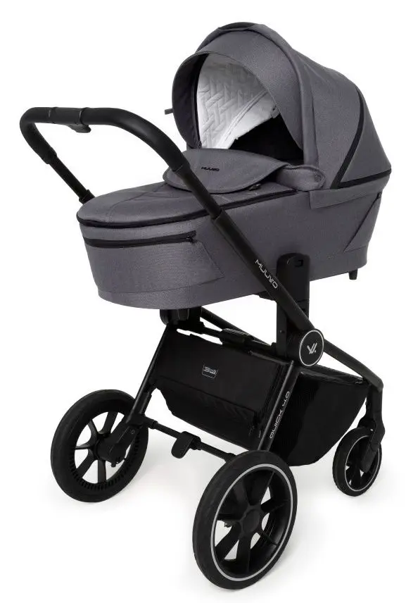 Коляска модульная 2в1 Muuvo Quick 4.0 (Iron Graphite)