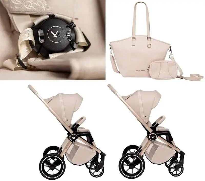 Коляска модульная 2в1 Muuvo Quick Boho (Beige) - 11