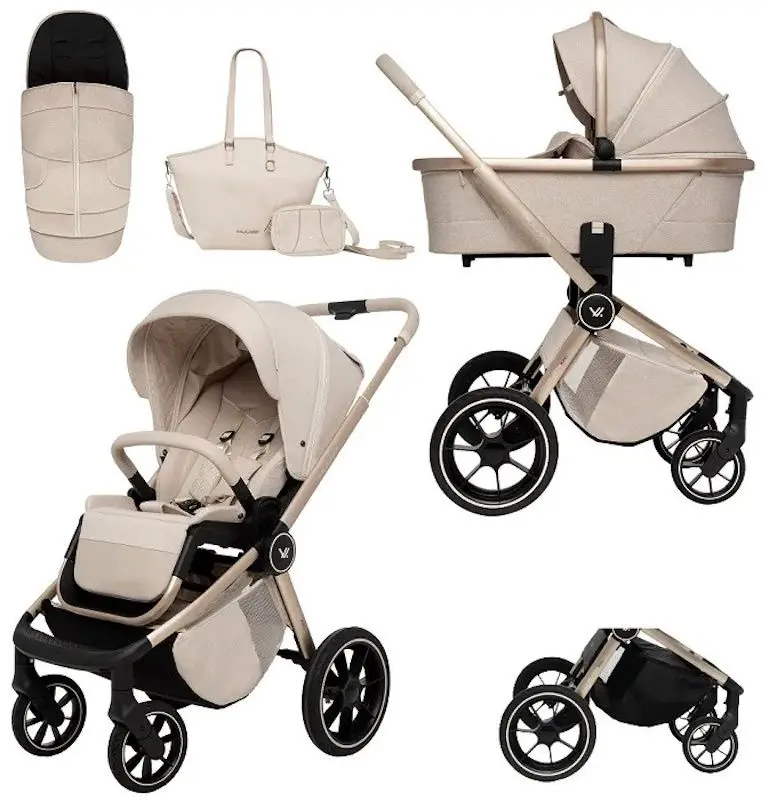 Коляска модульная 2в1 Muuvo Quick Boho (Beige) - 7