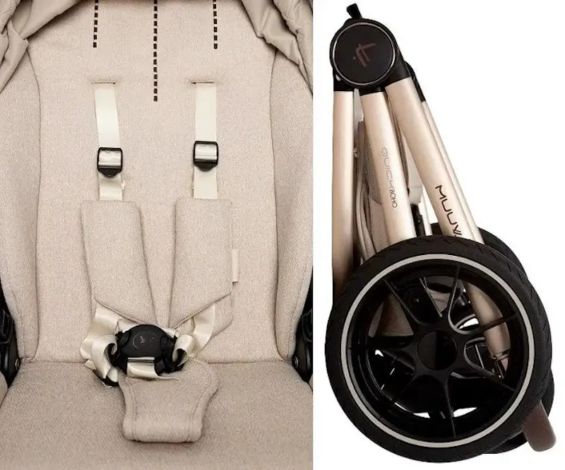 Коляска модульная 2в1 Muuvo Quick Boho (Brown) - 5