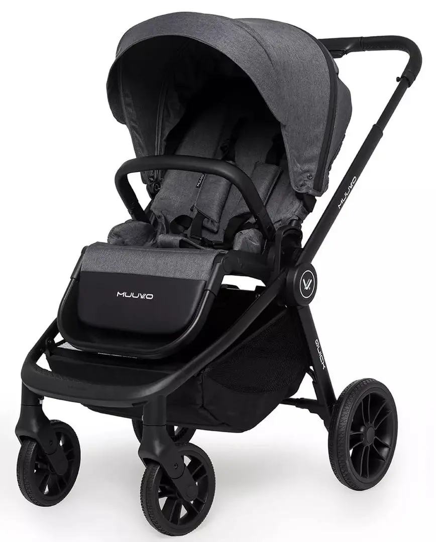 Carucior modular 2in1 Muuvo Quick (Carbon Graphite)