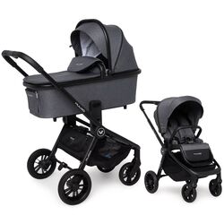 Carucior modular 2in1 Muuvo Quick (Carbon Graphite) Thumb