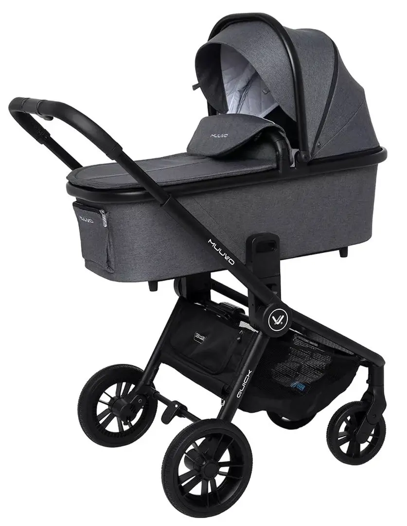 Carucior modular 2in1 Muuvo Quick (Carbon Graphite)