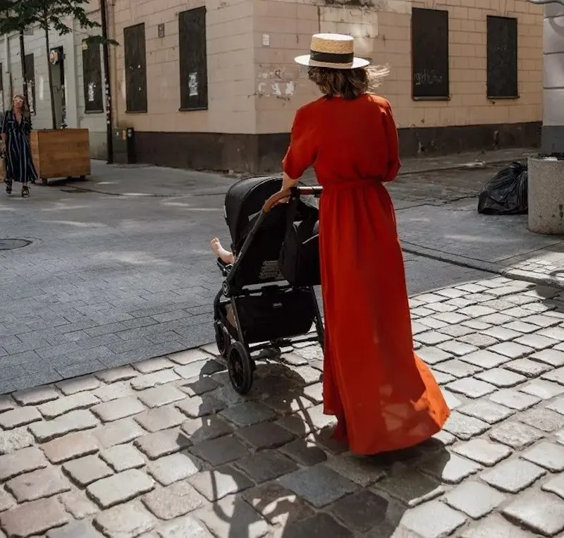 Коляска модульная 2в1 Muuvo Quick (Raven Black) - 5