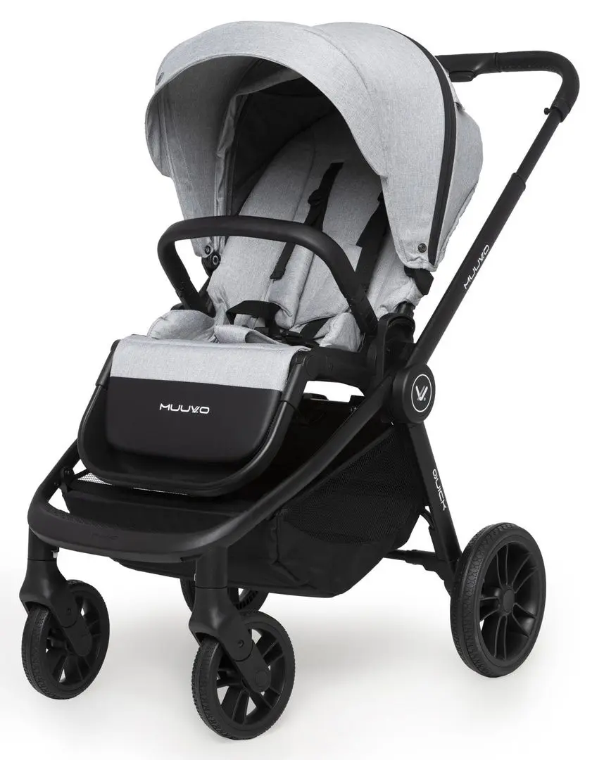 Коляска модульная 2в1 Muuvo Quick (Rocky Grey) - 3