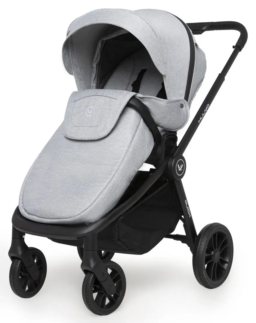 Коляска модульная 2в1 Muuvo Quick (Rocky Grey) - 5