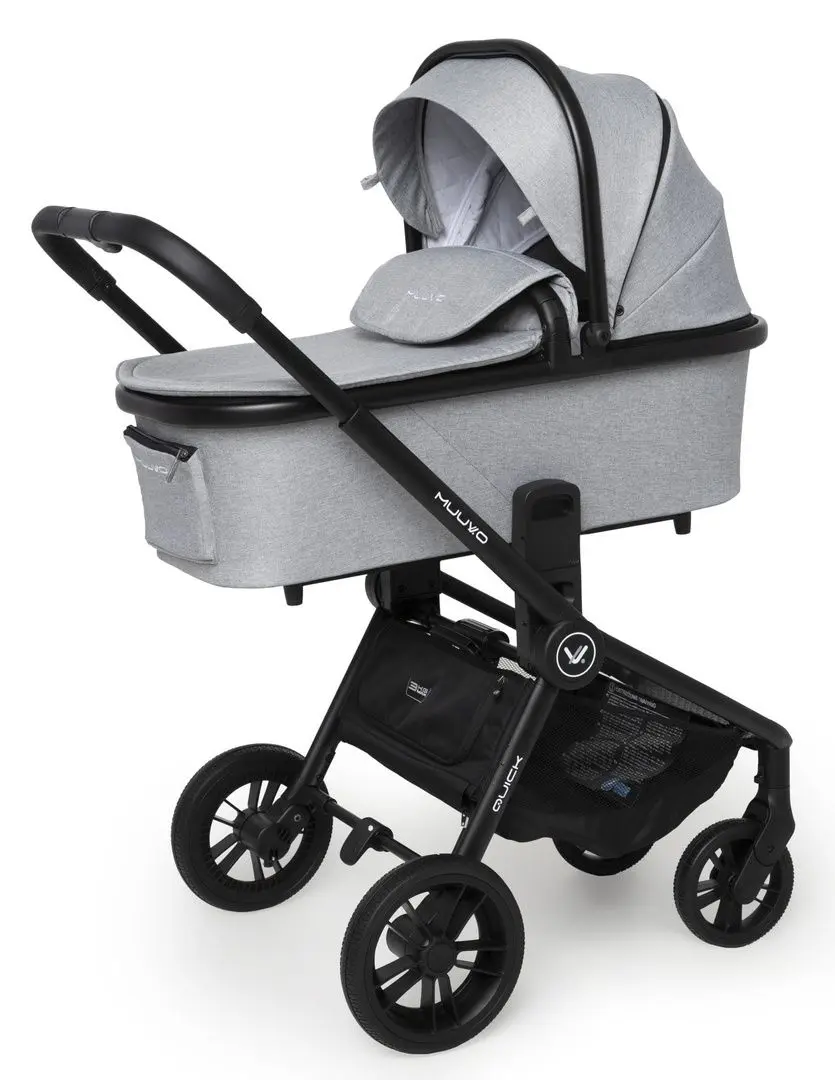 Коляска модульная 2в1 Muuvo Quick (Rocky Grey)