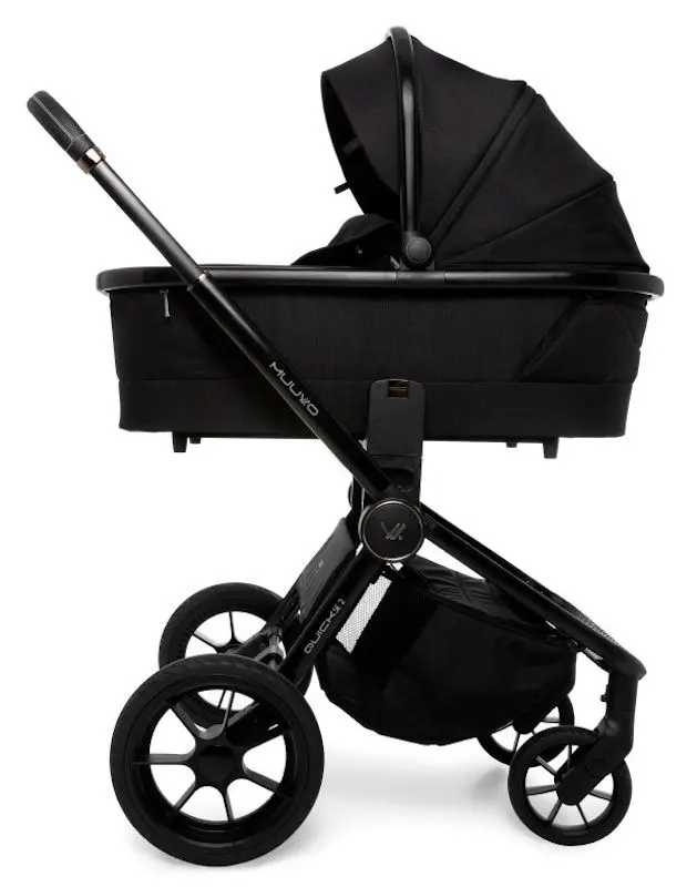 Коляска модульная 2в1 Muuvo Quick SE 2 (Chronium Black) - 2