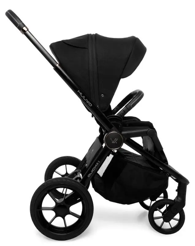 Коляска модульная 2в1 Muuvo Quick SE 2 (Chronium Black) - 3
