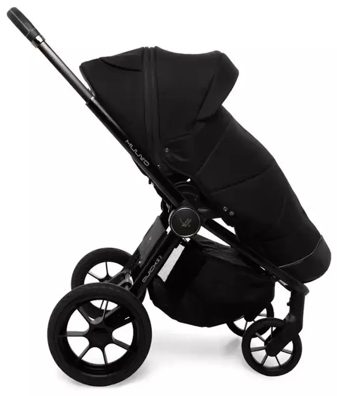 Коляска модульная 2в1 Muuvo Quick SE 2 (Chronium Black) - 6