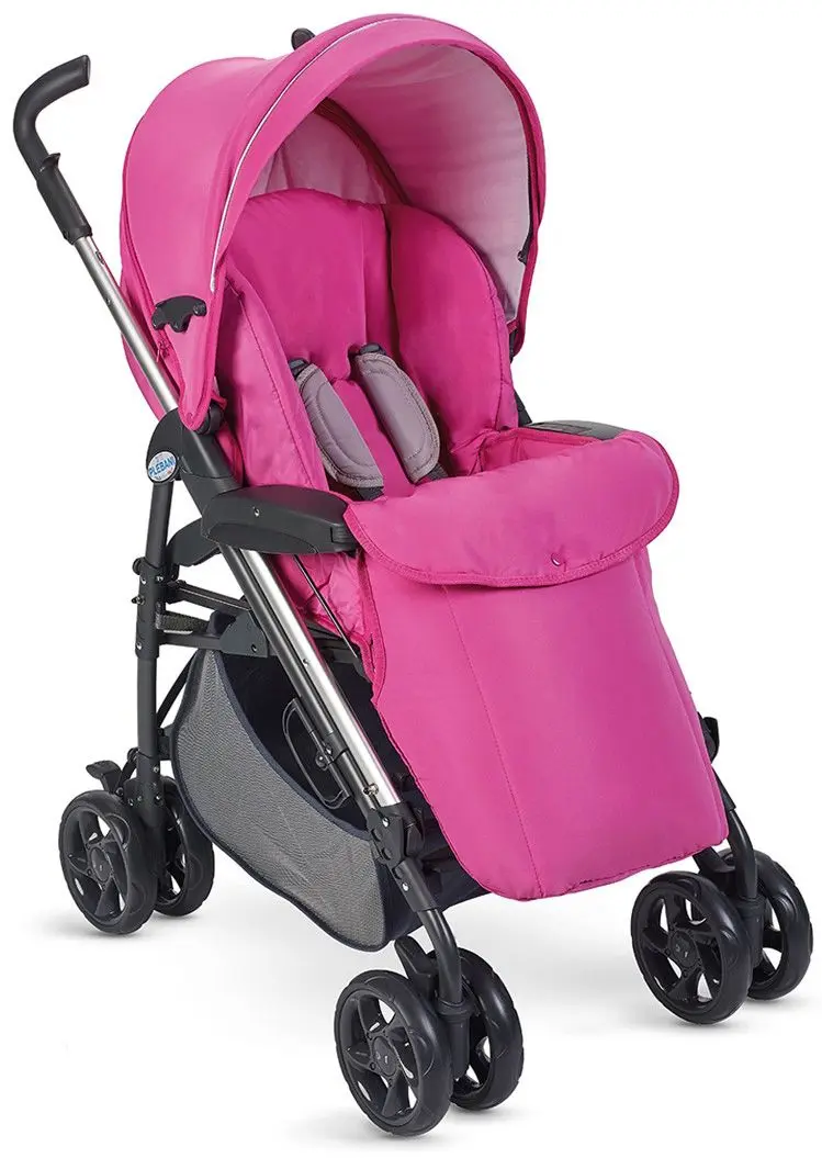 Carucior 3in1 Plebani D1 Trio (Pink)