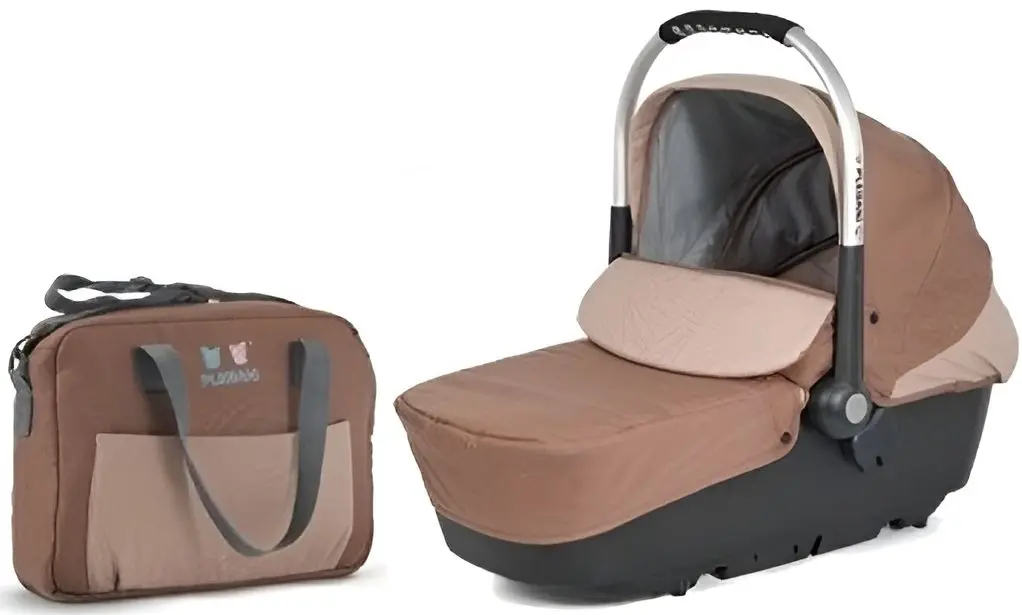 Carucior modular 3in1 Plebani D1 Trio (Brown) - 3