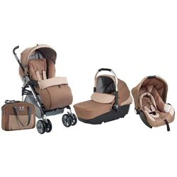 Carucior modular 3in1 Plebani D1 Trio (Brown) Thumb