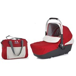 Carucior modular 3in1 Plebani D1 Trio (Red) Thumb