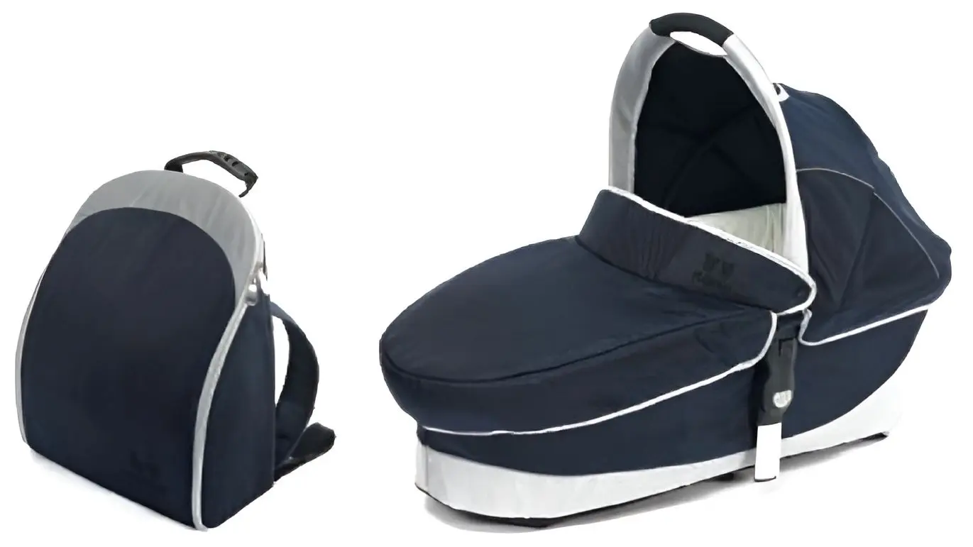 Carucior modular 3in1 Plebani P4 Trio (Dark Blue) - 3