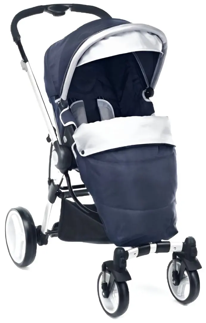 Carucior modular 3in1 Plebani P4 Trio (Dark Blue)
