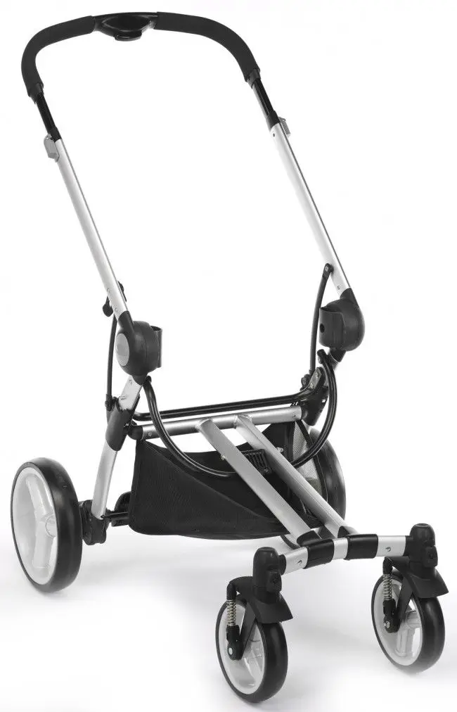 Carucior modular 3in1 Plebani P4 Trio (Silver) - 3