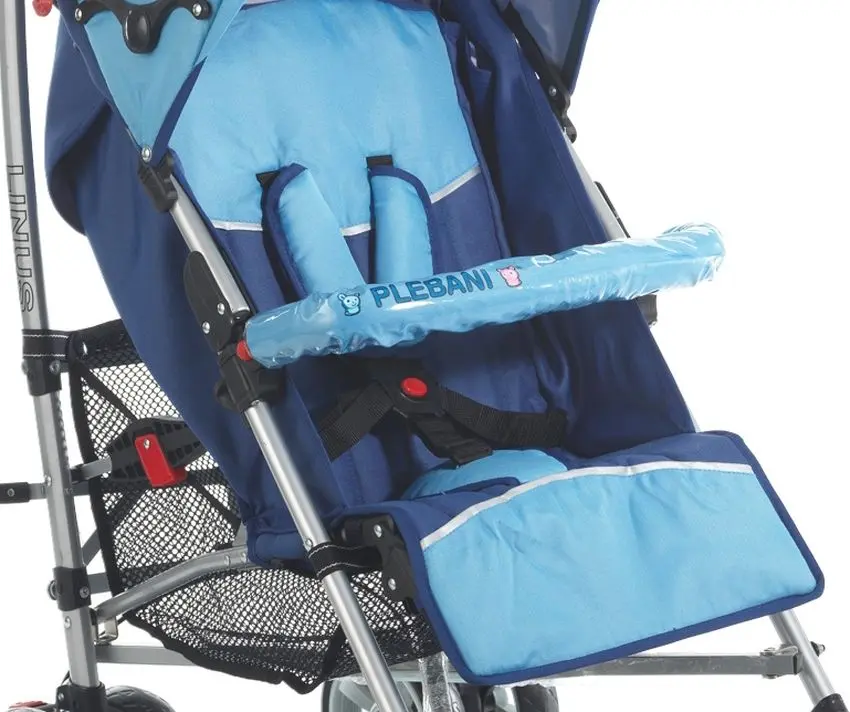 Carucior de plimbare Plebani Linus (Blue) - 2