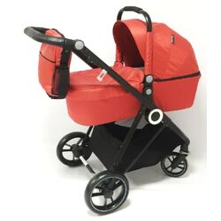 Carucior modular 2in1 Riki Baby Melange (Red) Thumb