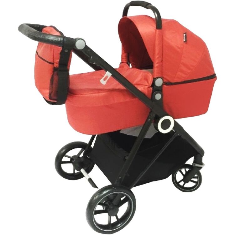 Carucior modular 2in1 Riki Baby Melange (Red)