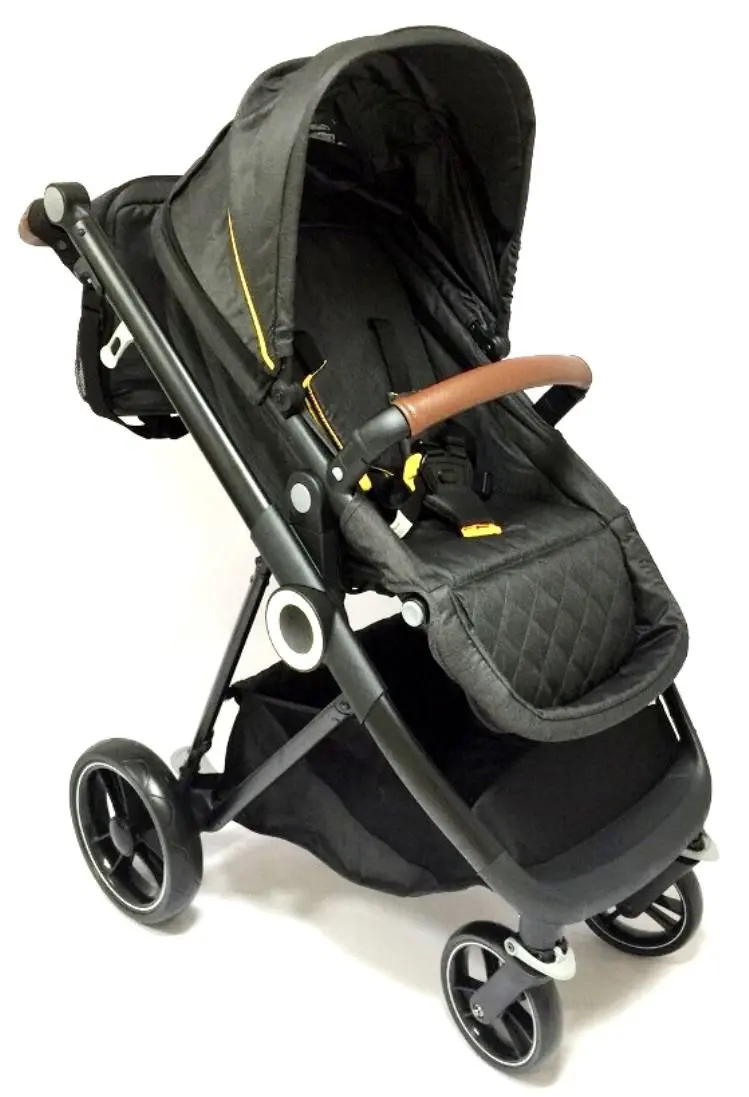 Carucior de plimbare Riki Baby Melange (Black)