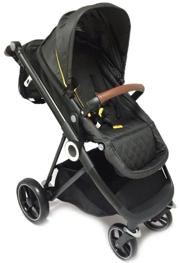 Carucior de plimbare Riki Baby Melange (Dark Gray)