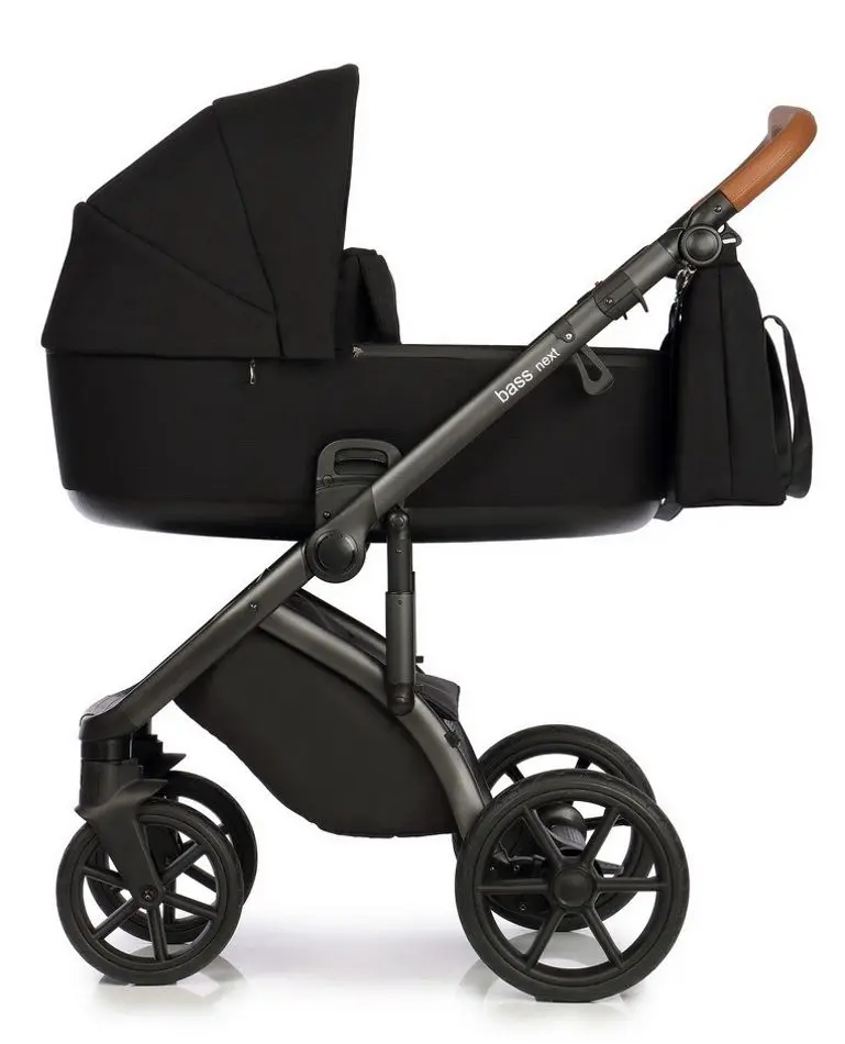 Коляска модульная 2в1 Roan Bass Next (Black)
