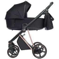 Carucior modular 2in1 Roan Ivi 2.0 (Raven/Rose Gold)