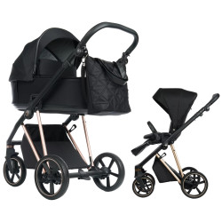 Carucior modular 2in1 Roan Ivi 2.0 (Raven/Rose Gold) Thumb