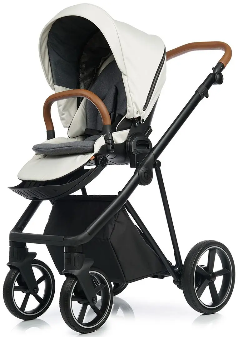 Коляска модульная 2в1 Roan IVI (Black Forest/Gold) - 5