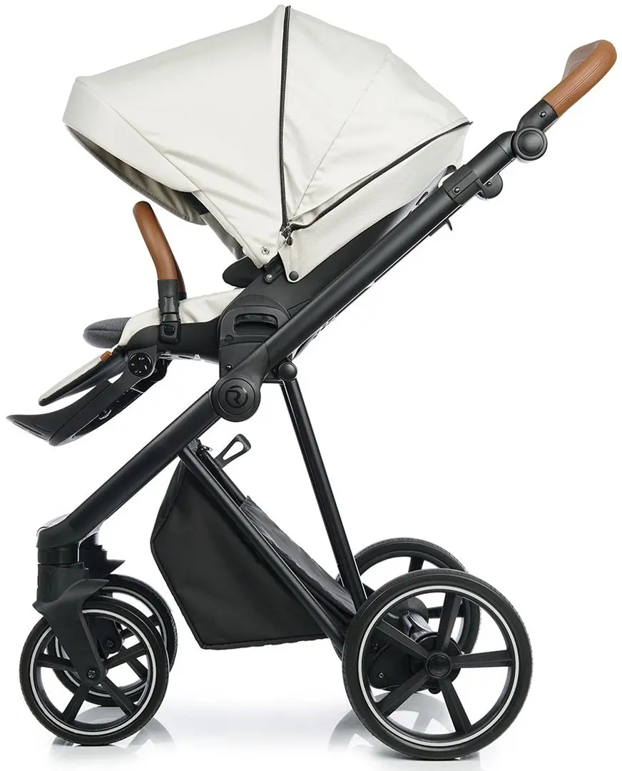 Коляска модульная 2в1 Roan IVI (Black Forest/Gold) - 8