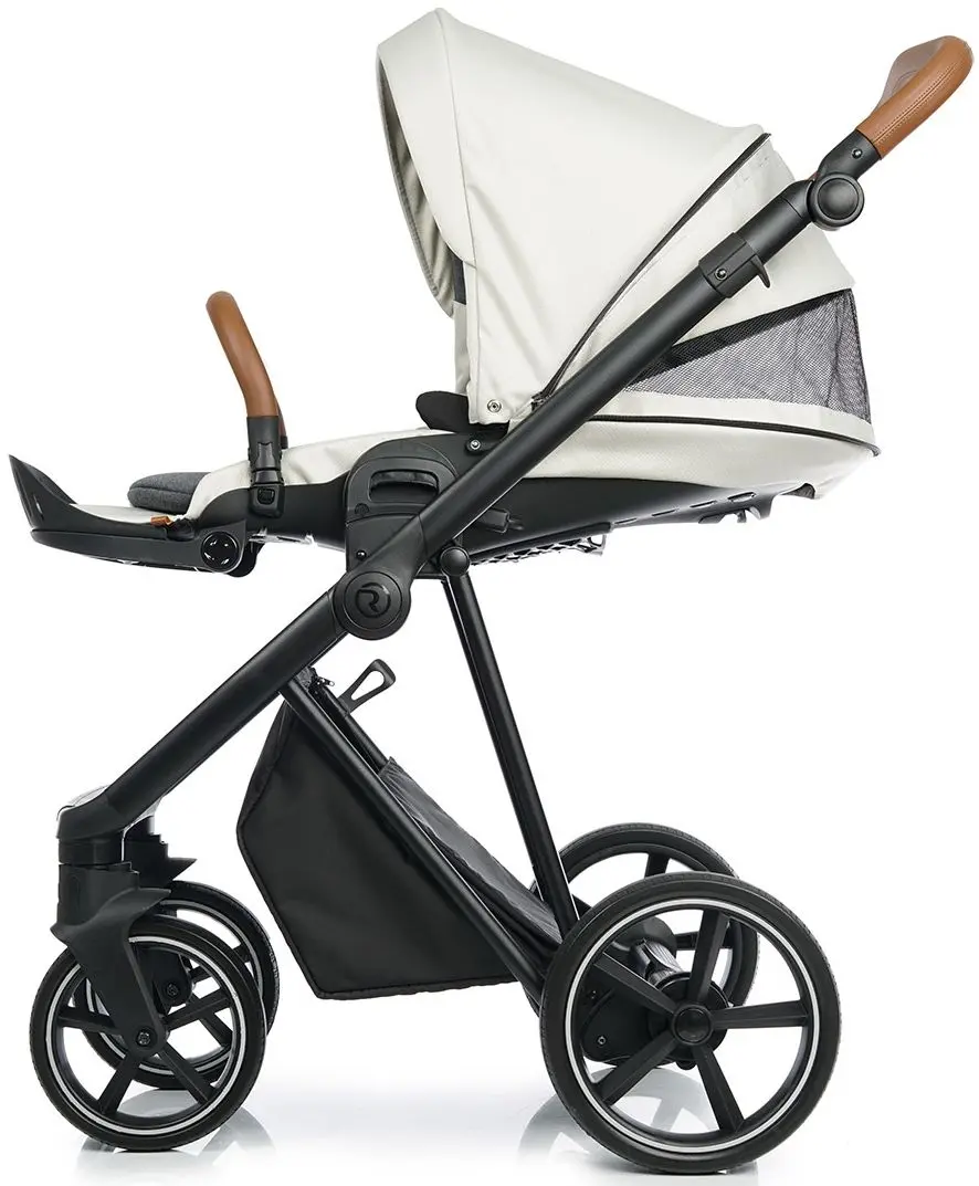 Коляска модульная 2в1 Roan IVI (Raven/Gold) - 8