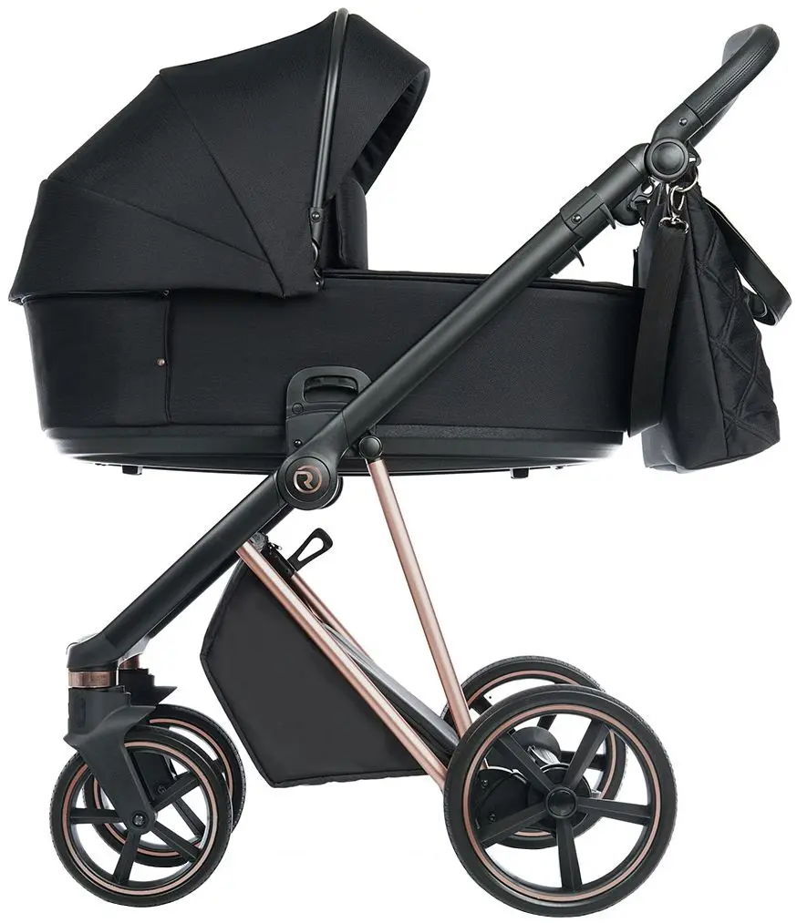 Коляска модульная 2в1 Roan IVI (Raven/Gold)