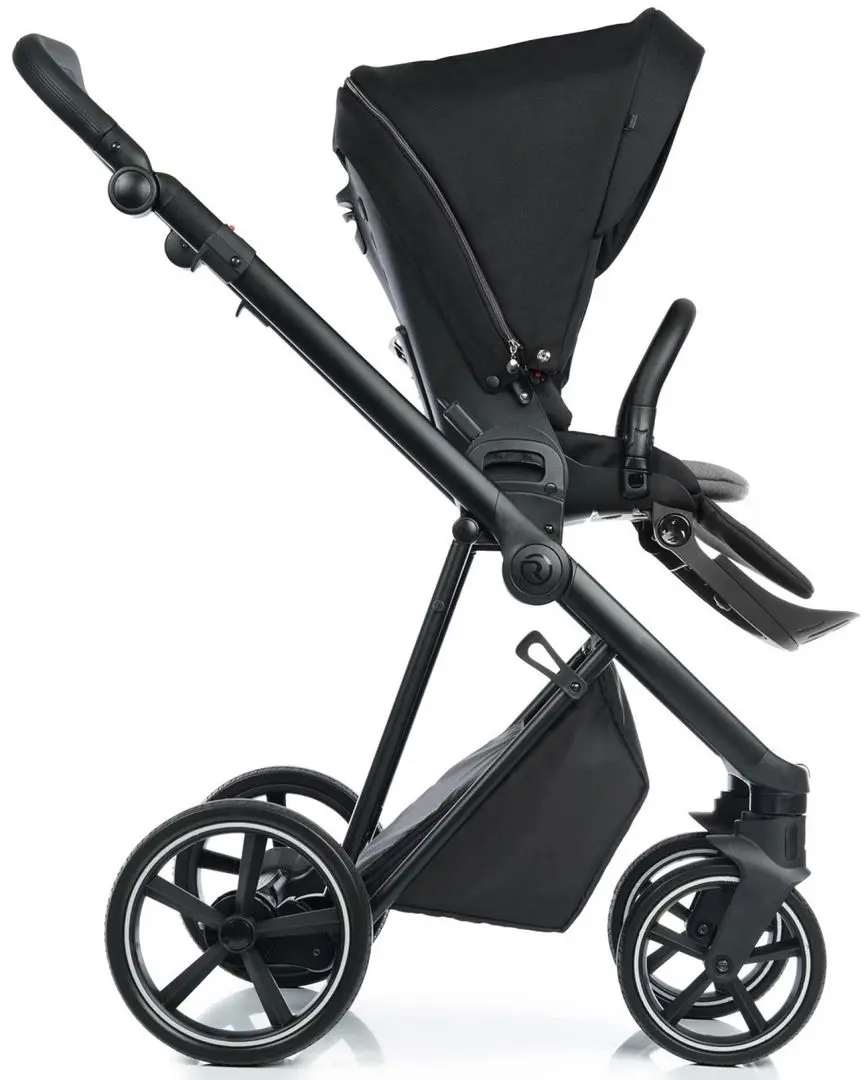 Коляска модульная 2в1 Roan IVI (True Black) - 2