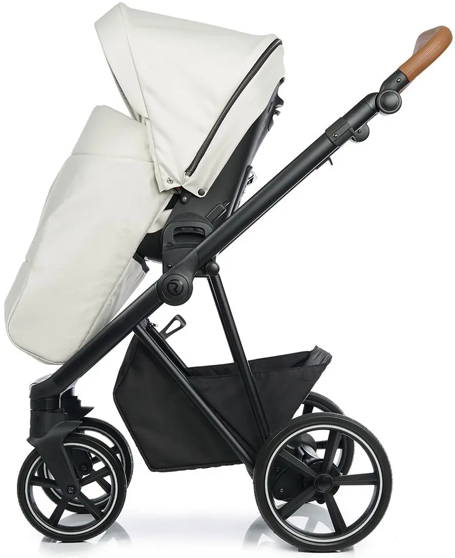 Коляска модульная 2в1 Roan IVI (True Black) - 9