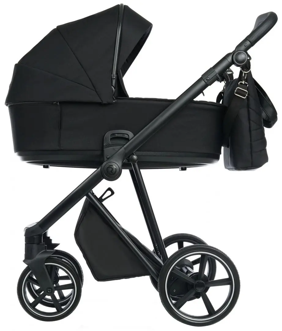Коляска модульная 2в1 Roan IVI (True Black)