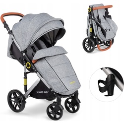 Коляска прогулочная Summer Baby Semper (Grey/Silver) Thumb