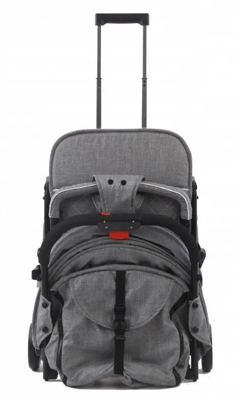 Коляска прогулочная Tesoro A8 (Oxford Black/Lotus Pink) - 7