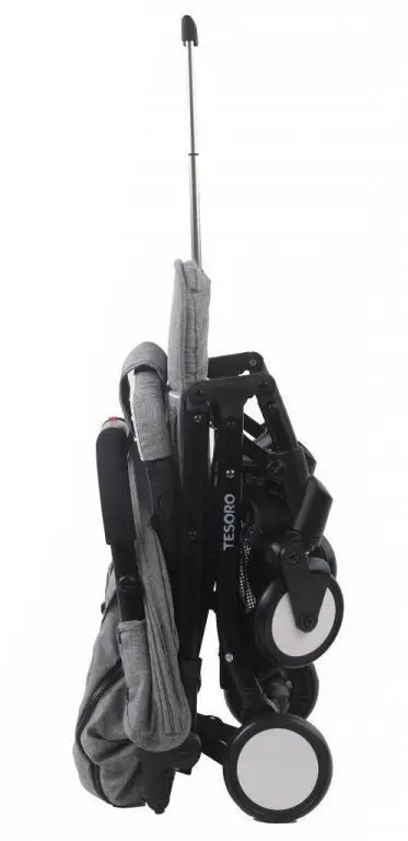 Коляска прогулочная Tesoro A8 (Oxford Black/Lotus Pink) - 8