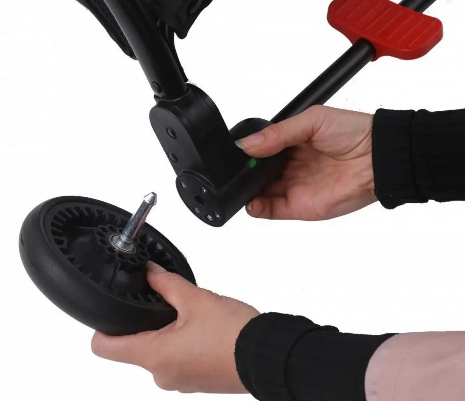 Carucior de plimbare Tesoro A9 (Flax WinRed) - 4