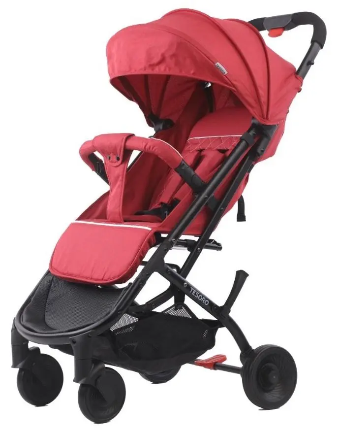 Carucior de plimbare Tesoro A9 (Flax WinRed)