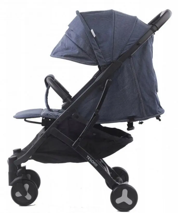 Carucior de plimbare Tesoro S600 (Denim Blue) - 2