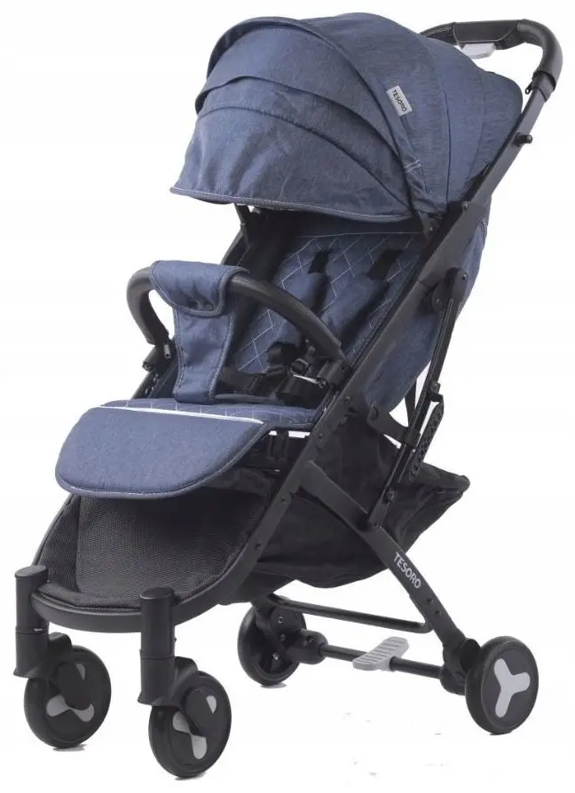 Carucior de plimbare Tesoro S600 (Denim Blue)