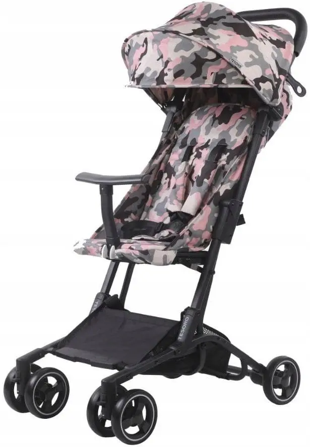 Carucior de plimbare Tesoro S900 (Camouflage Pink)