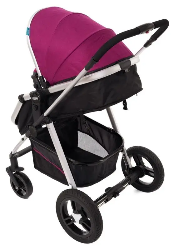 Коляска модульная 2в1 U-Grow Baby Joy (Purple/Black) - 2