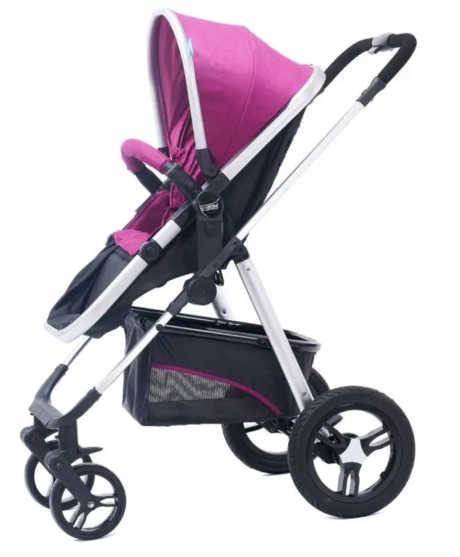 Коляска модульная 2в1 U-Grow Baby Joy (Purple/Black) - 4