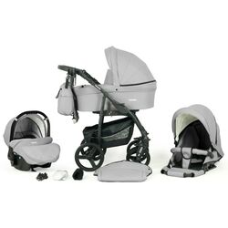 Carucior modular 3in1 Verdi Travel 03 (Light Grey) Thumb